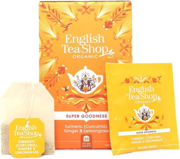 TURMERIC, GINGER & LEMONGRASS TEA
