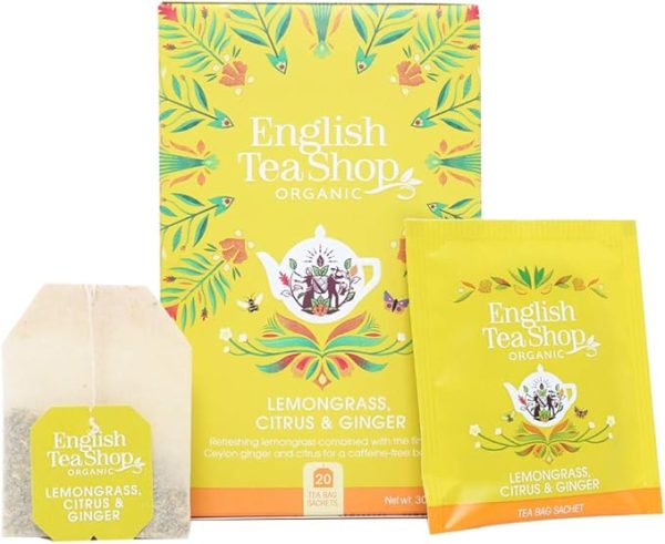 LEMONGRASS, CITRUS & GINGER TEA