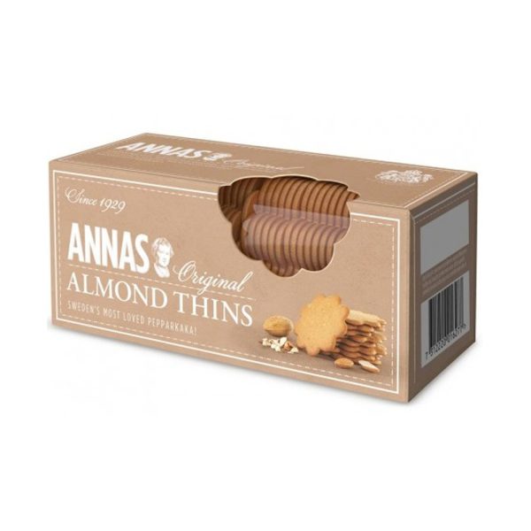 ANNA'S ALMOND THINS BISCUITS