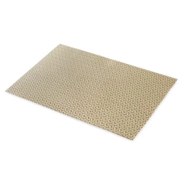 KCPMNEUT01: WOVEN PLACEMATS BIEGE WEAVE S/6