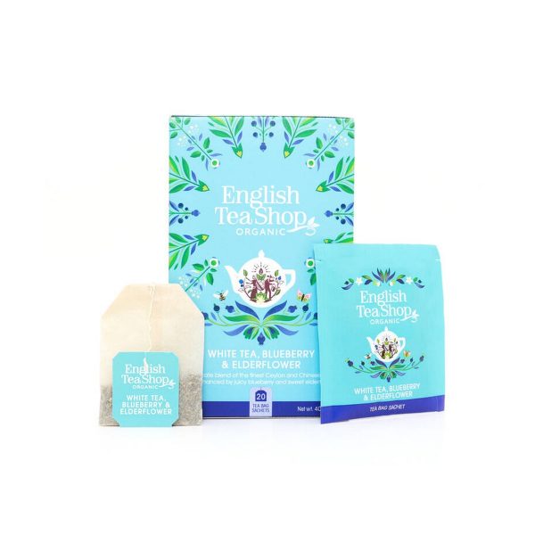 WHITE TEA BLUEBERRY & ELDERFLOWER TEA