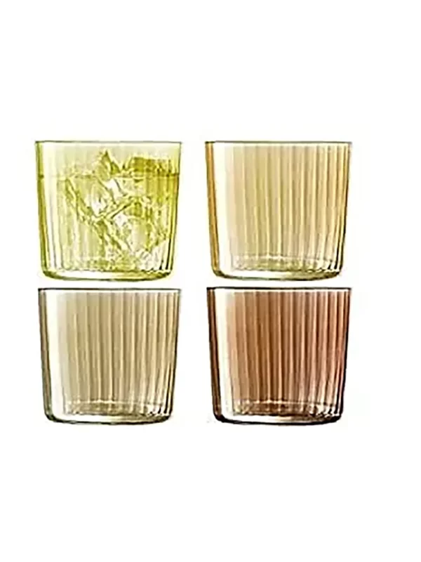 GM01: GEMS TUMBLER AMBER 310ML S/4