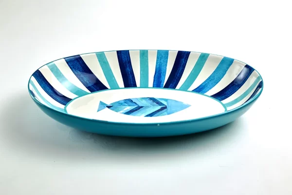 DR0291: REEF CERAMIC OVAL SERVING BOWL 42 x 26CM