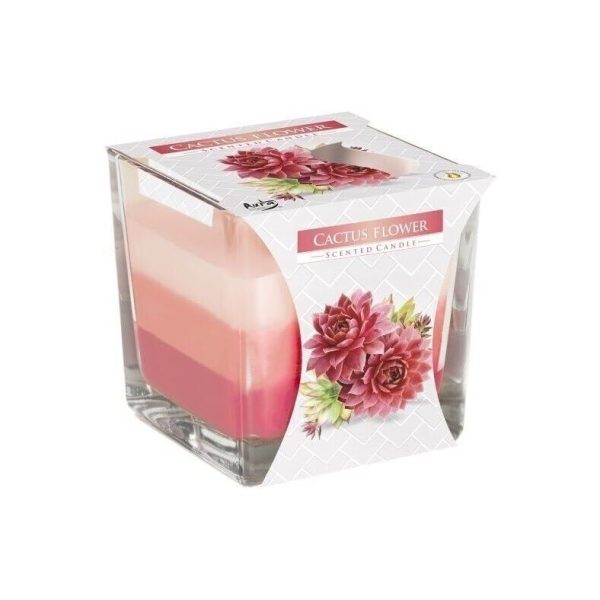RJC-07: RAINBOW JAR CANDLE - ROSE