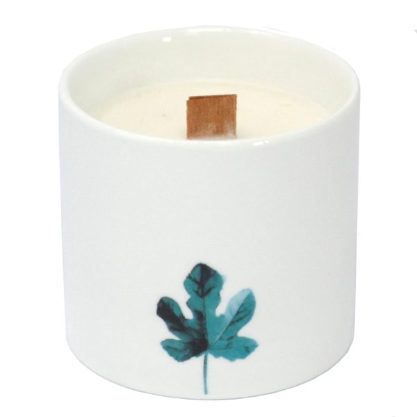 BOT06: LARGE BOTANICAL CANDLE - MARSH VIOLA