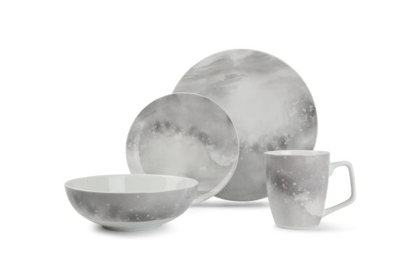 MARBLE STONE DINNER SET 20PC