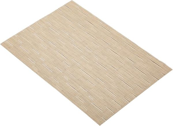 KCPMNEUT02: WOVEN PLACEMATS BEIGE MIX S/6