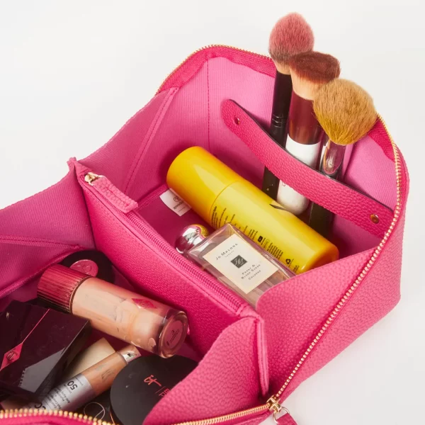 CINNABAR COSMETICS BAG MAGENTA - Image 2