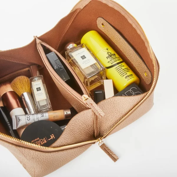 CINNABAR COSMETICS BAG ROSE GOLD - Image 2