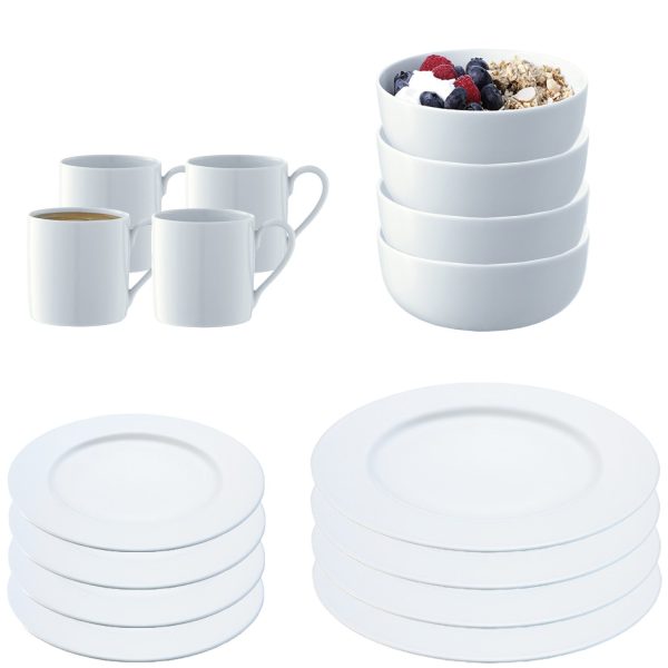 DINE 16PC DINNER SET RIMMED - Image 2