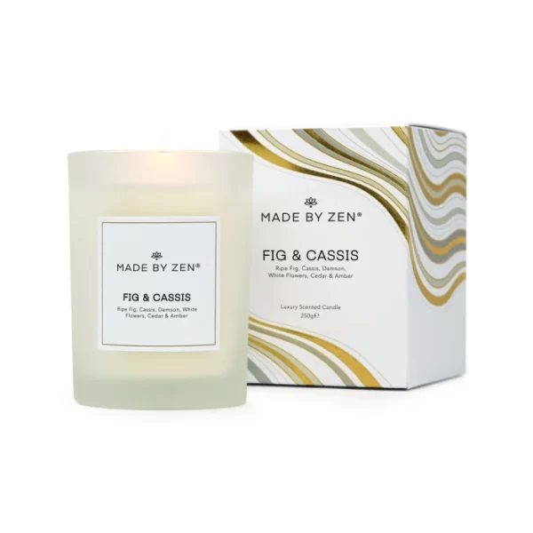 FIG & CASSIS SCENTED CANDLE 250G