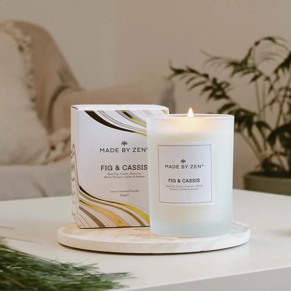 FIG & CASSIS SCENTED CANDLE 250G - Image 2