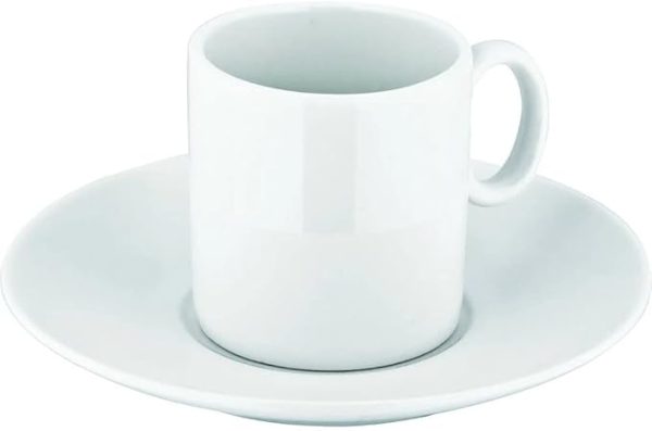 JUDGE ESPRESSO CUP & SAUCER 75ML S/4
