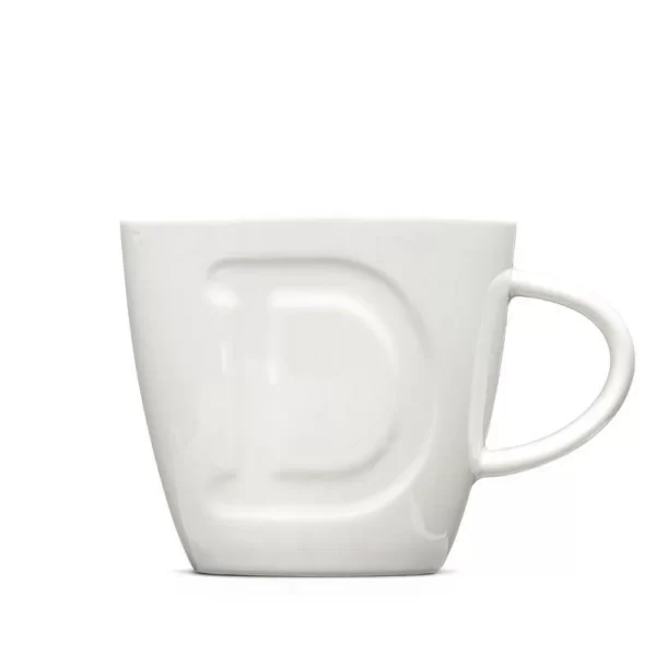 KBJ ALPHABET MUG - D