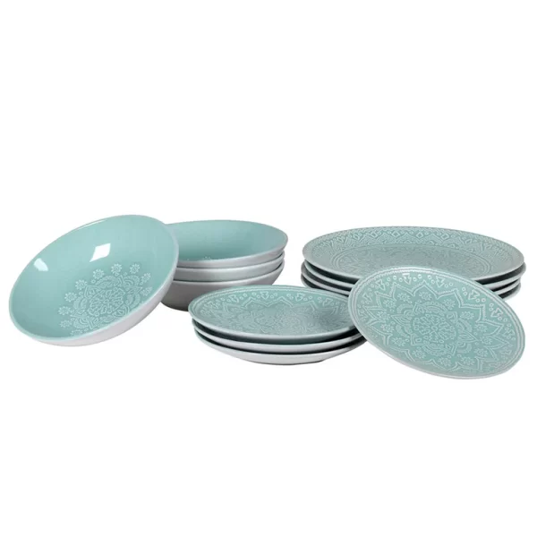 MANDALA DINNER SET 12PC