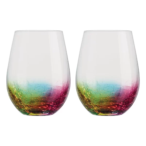 ART14902: NEON DOF TUMBLERS S/4