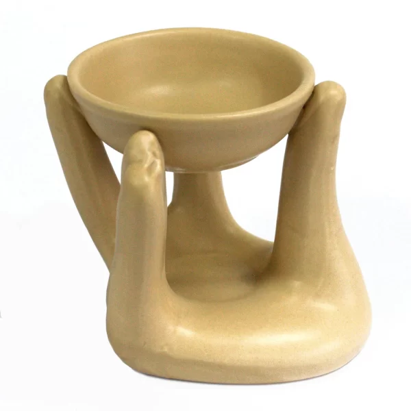 OPEN HANDS TAN OIL BURNER