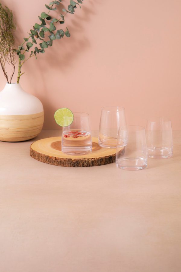 MKPALDOF4PC: MIKASA PALERMO 4PC STEMLESS GLASSES 350ML - Image 2