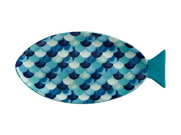DR0289: REEF CERAMIC FISH SHAPED 40CM