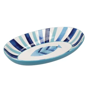 DR0290: REEF CERAMIC OVAL 40 X 30CM