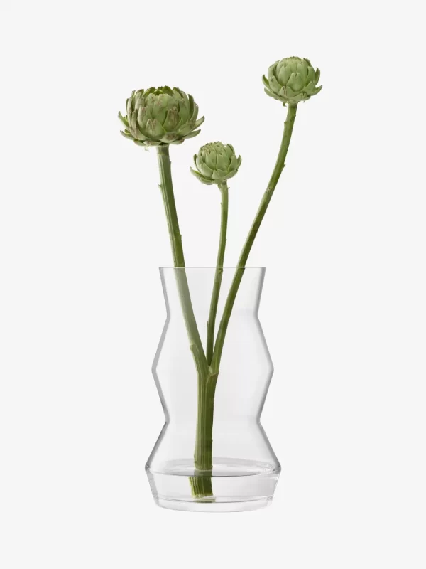 SG05: SCULPT VASE CLEAR H36CM