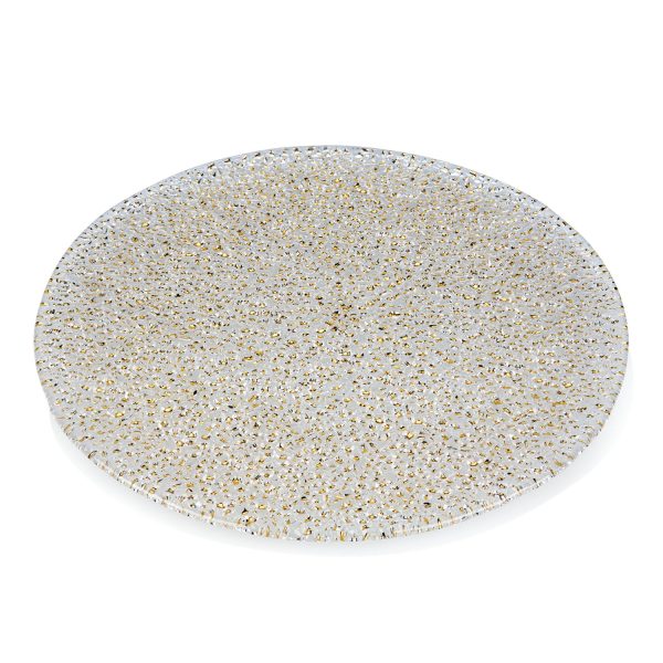6633.12: SPECIAL RD. SHOW PLATE GOLD DEC