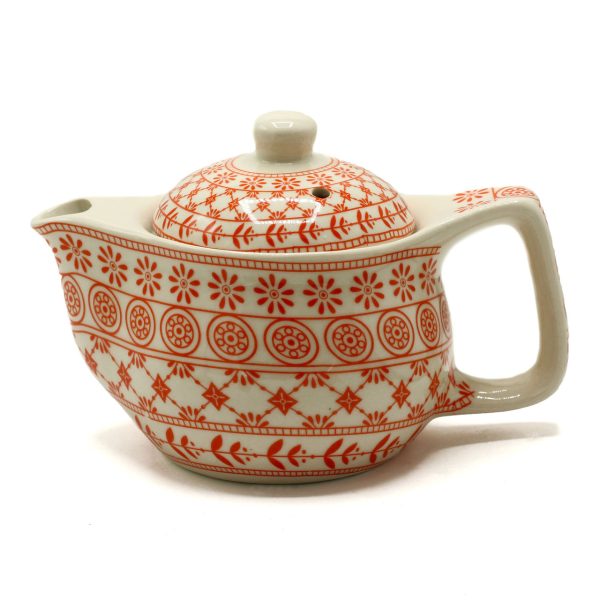 SMALL HERBAL TEAPOT - AMBER