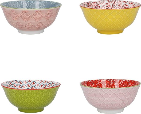 KC SW BOWL S/4 BRIGHTS  15.5 x 7.5cm