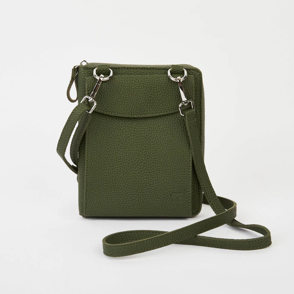 COLOMBIAN CROSS BODY BAG OLIVE