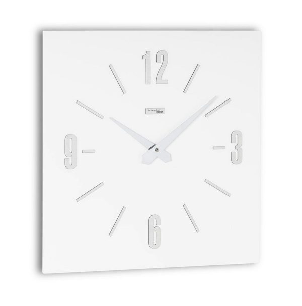 302BN: MEMO WHITE CLOCK