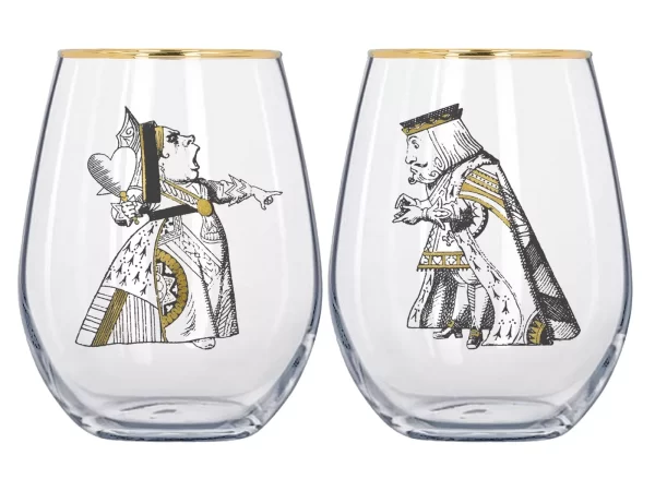 5236661: V & A ALICE S/2 TUMBLERS HIS & HERS 590ML