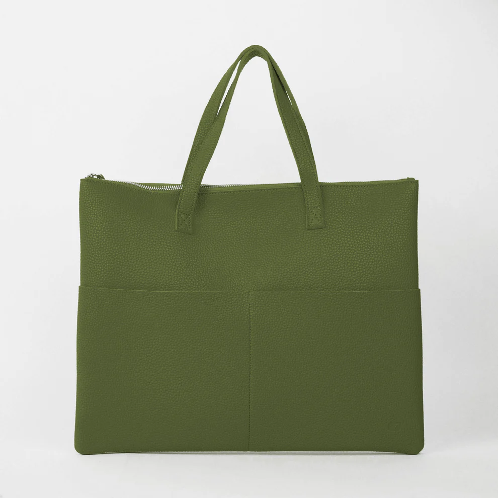 TUCUMAN TOTE BAG OLIVE GREEN