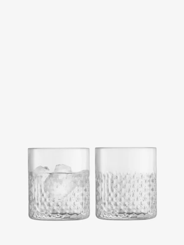 WR01: WICKER TUMBLER CLEAR 330ML S/2