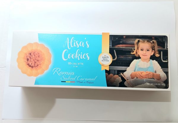 SALTED CARAMEL BISCUITS