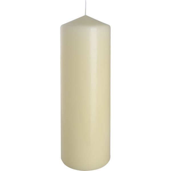 PILLAR CANDLE 80 X 200MM - IVORY