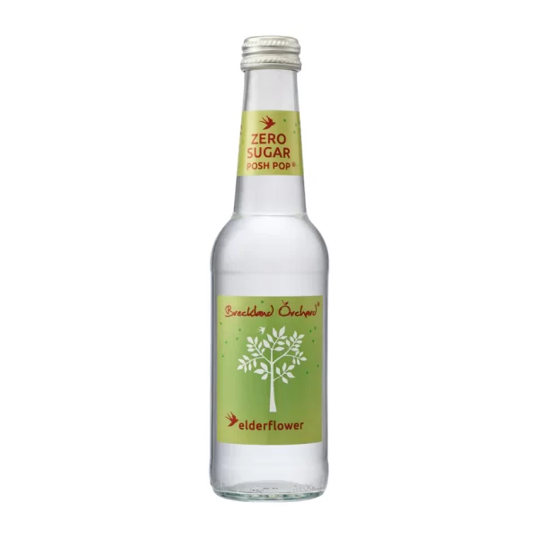 B. O. ZERO SUGAR ELDERFLOWER DRINK 275ML