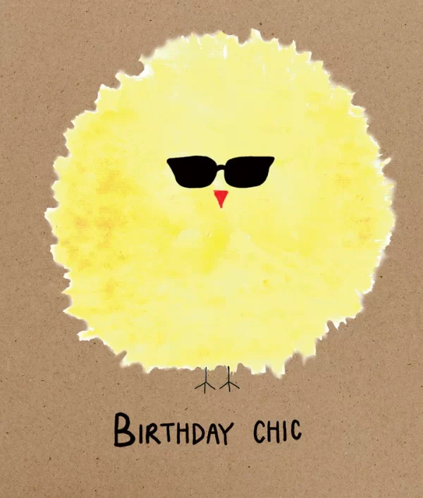 BIRTHDAY CHIC CARD