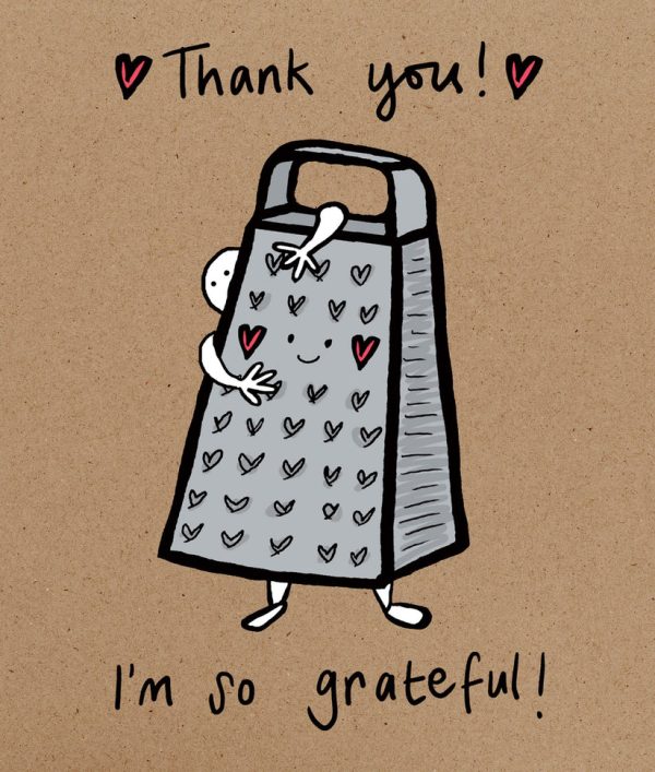 THANK YOU I'M GRATEFUL CARD