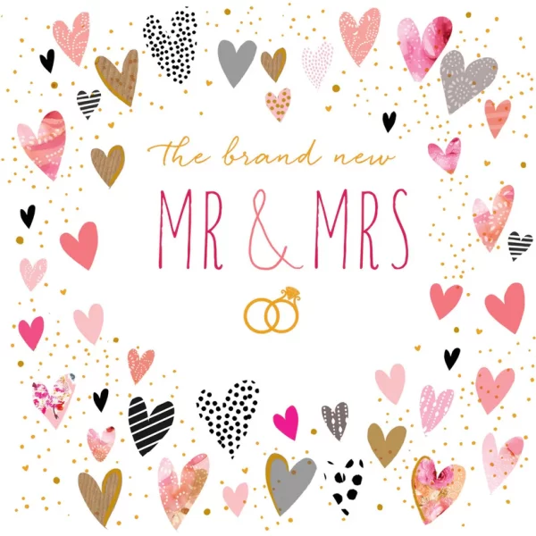 THE BRAND NEW MR. & MRS. CARD