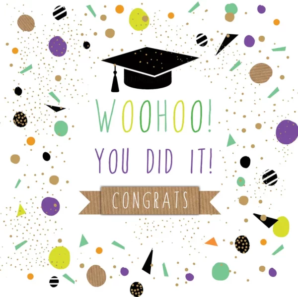WOOHOO CONGRATULATIONS CARD
