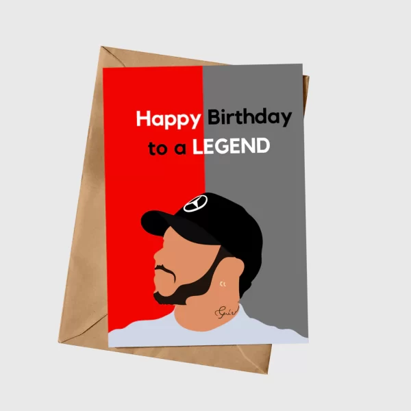 HAPPY BIRTHDAY... LEGEND CARD