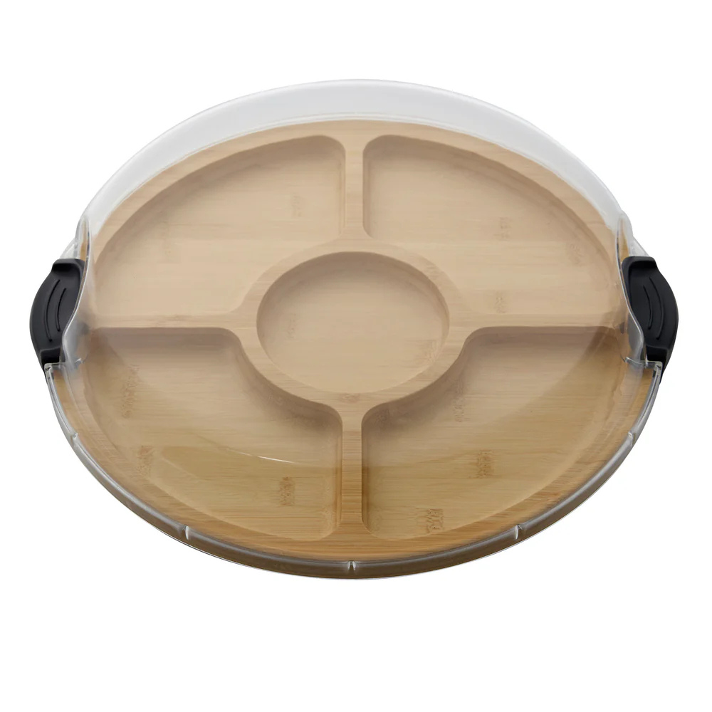 5320875EU: FW BOARD BAMBOO LAZY SUSAN 35.5CM