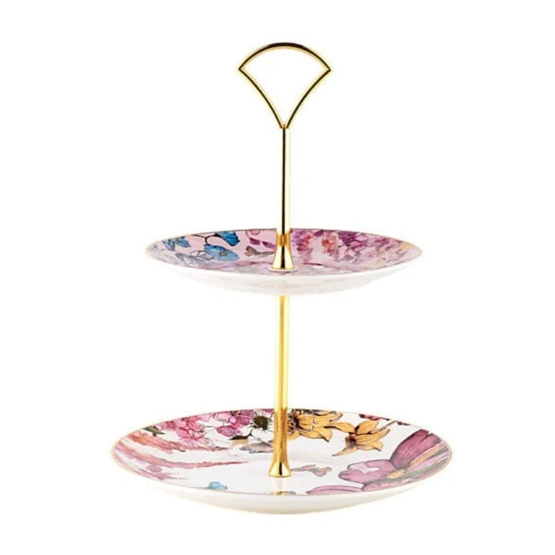 YD0092: MW MICH ENCHMT 2 TIER CAKE STAND