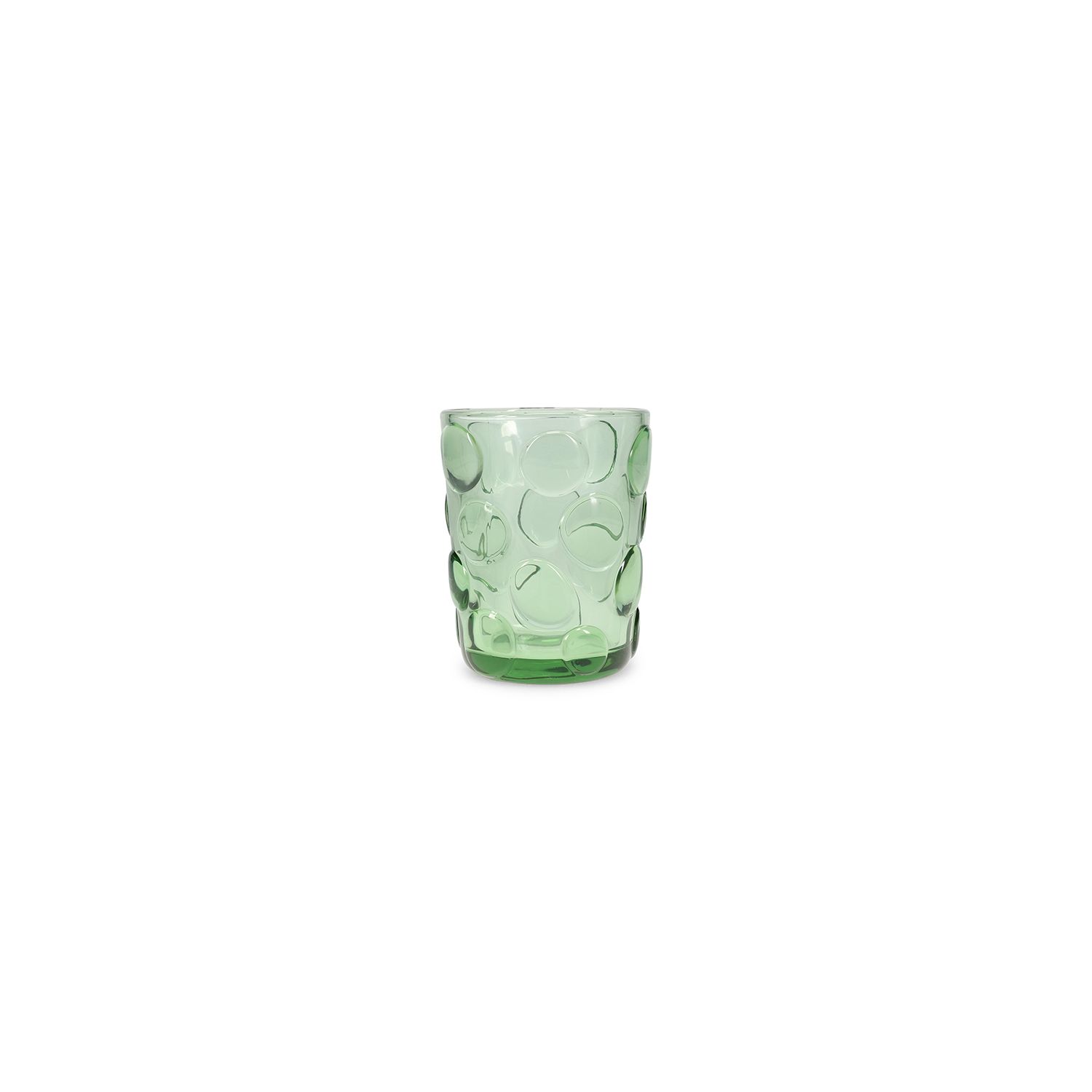 704022: ONA SPOT GREEN GLASS S/4
