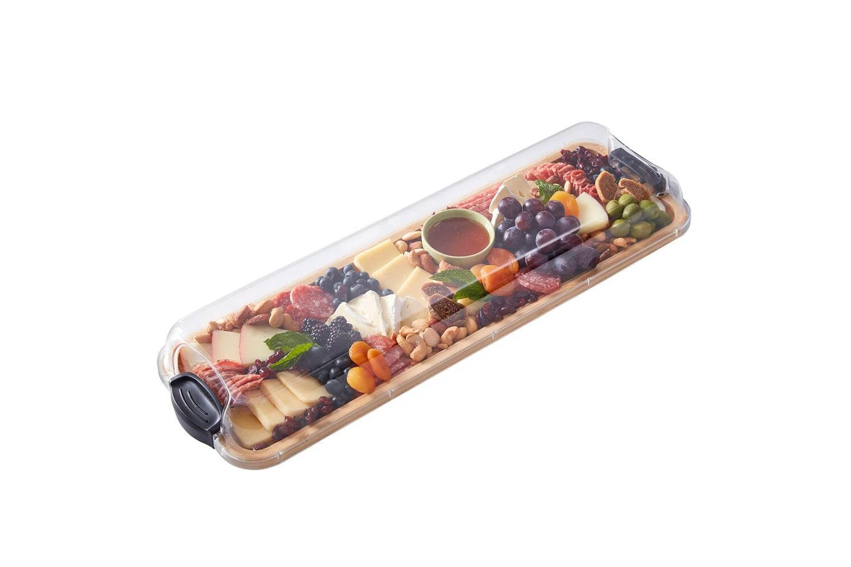 5317649EU: FW BOARD BAMBOO PLATTER 17.5 X 56CM