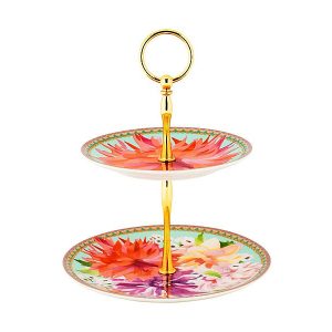 HV0341: MW T & C DAH DAZ TIER CAKESTAND SKY