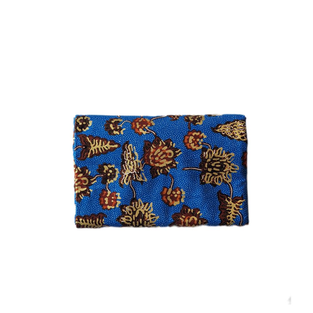 INDONESIAN EMBELLISHED BATIK B. BLUE