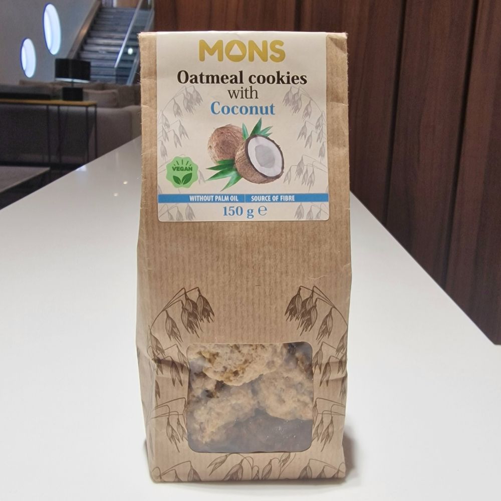 OAT COOKIES W/COCONUT 150G