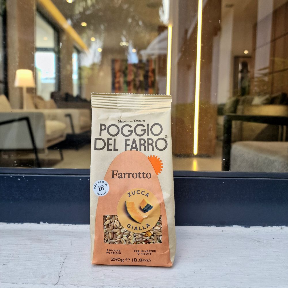 FARROTO W/YELLOW PUMPKIN 250G