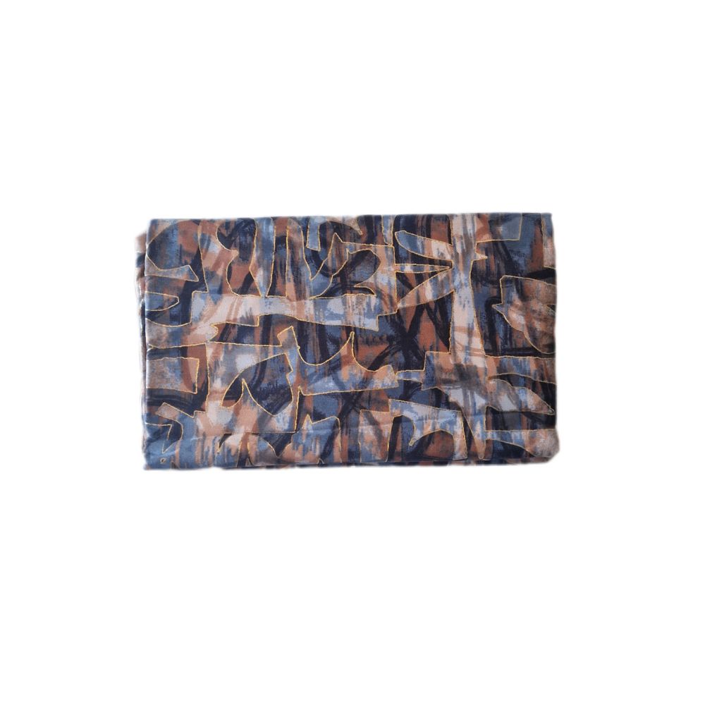 SATIN COTTON FABRIC G. BROWN